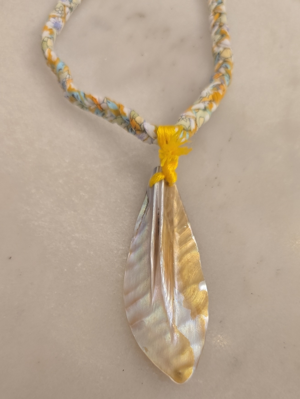 NWT Free People x Ariana Ost Era Strand Fabric Necklace - Picture 5 of 8